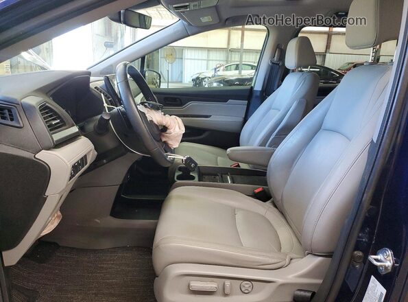 5FNRL6H7XNB040291 2022 HONDA ODYSSEY Blue წინა სალონის ხედი
