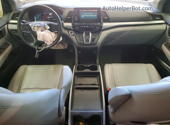 5FNRL6H7XNB040291 2022 HONDA ODYSSEY Blue წინა პანელის ხედი