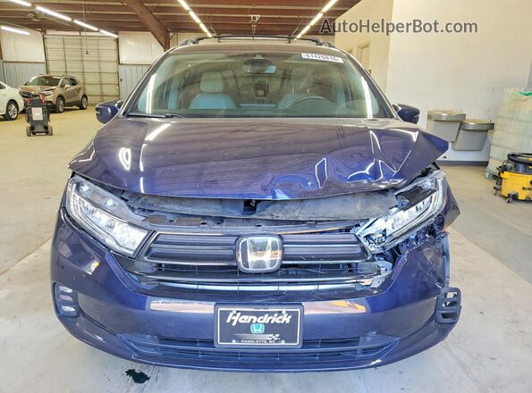 5FNRL6H7XNB040291 2022 HONDA ODYSSEY Blue წინა ხედი