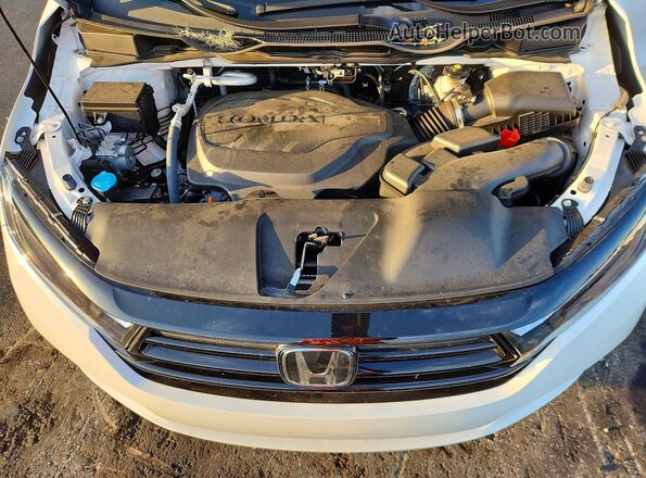 5FNRL6H7XRB068971 2024 HONDA ODYSSEY White ძრავის განყოფილების ხედი