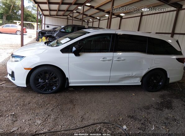 5FNRL6H7XTB015808 2026 HONDA ODYSSEY White სალონის 360-გრადუსიანი ხედი