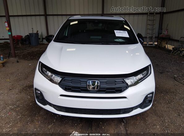 5FNRL6H7XTB015808 2026 HONDA ODYSSEY White ხელსაწყოთა პანელის ხედი