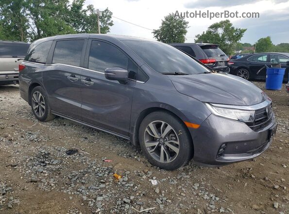 5FNRL6H80PB017968 2023 HONDA ODYSSEY Gray Առջևի աջ