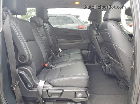 5FNRL6H80PB017968 2023 HONDA ODYSSEY Gray Սալոնի հետևի տեսք