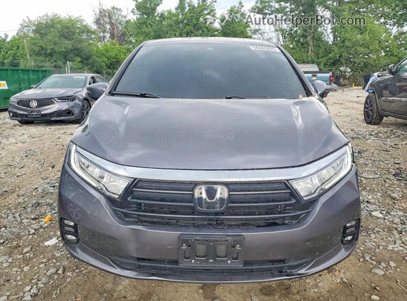 5FNRL6H80PB017968 2023 HONDA ODYSSEY Gray Դիմացի տեսք
