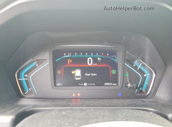 5FNRL6H80PB017968 2023 HONDA ODYSSEY Gray Սարքավորումների վահանակի տեսք