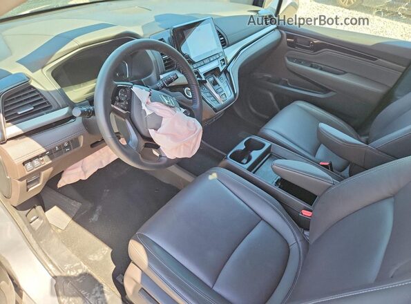 5FNRL6H80RB014877 2024 HONDA ODYSSEY Silver Dashboard view