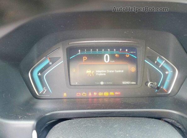 5FNRL6H80RB014877 2024 HONDA ODYSSEY Silver Instrument cluster view