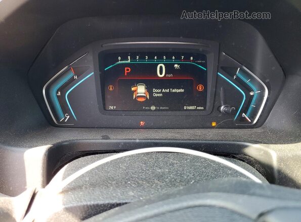 5FNRL6H80RB026527 2024 HONDA ODYSSEY Gray Instrument cluster view