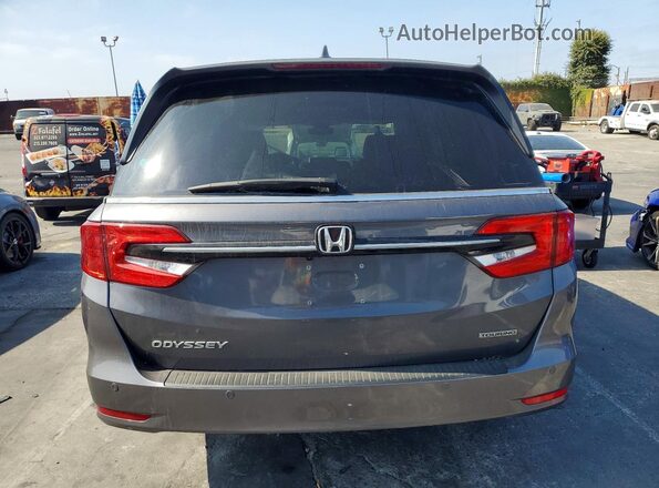 5FNRL6H80RB026527 2024 HONDA ODYSSEY Gray Rear view