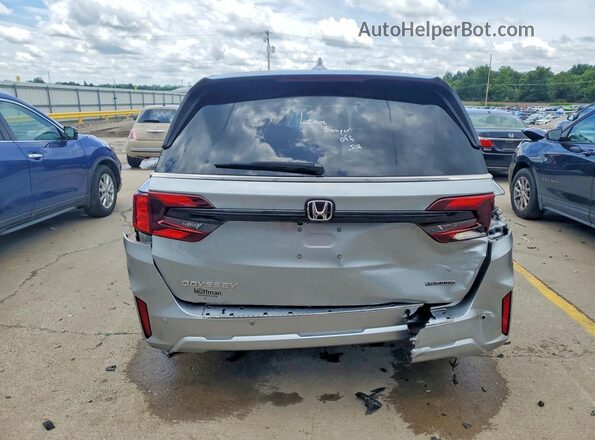 5FNRL6H80SB013489 2025 HONDA ODYSSEY Silver Հետևի տեսք