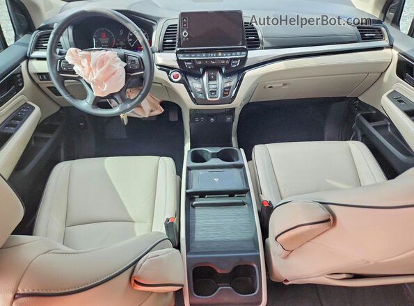 5FNRL6H80SB063440 2025 HONDA ODYSSEY Teal Вид панелі приладів