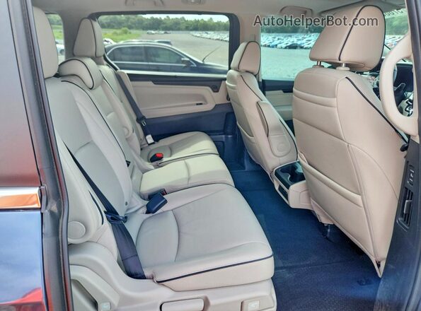 5FNRL6H80SB063440 2025 HONDA ODYSSEY Teal Вид задньої частини салону
