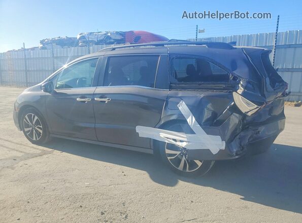5FNRL6H81PB025853 2023 HONDA ODYSSEY Gray უკანა მარცხენა