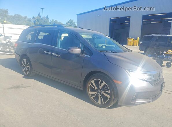 5FNRL6H81PB025853 2023 HONDA ODYSSEY Gray წინა მარჯვენა