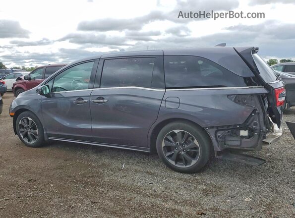 5FNRL6H81PB501633 2023 HONDA ODYSSEY Gray Rear left