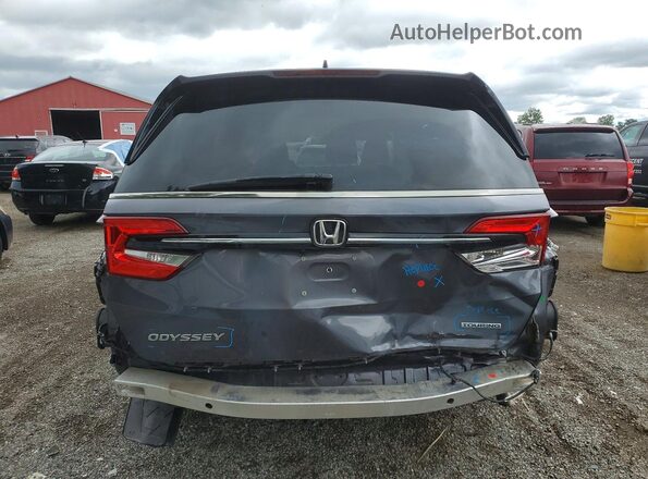 5FNRL6H81PB501633 2023 HONDA ODYSSEY Gray Rear view