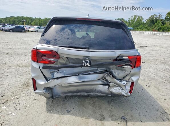 5FNRL6H81SB006387 2025 HONDA ODYSSEY Silver Widok z tyłu