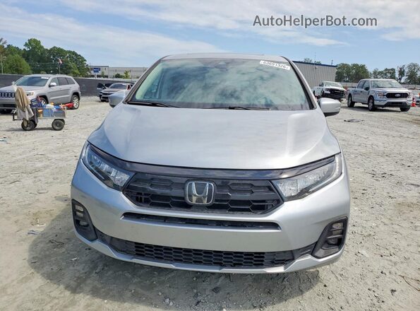 5FNRL6H81SB006387 2025 HONDA ODYSSEY Silver Widok z przodu