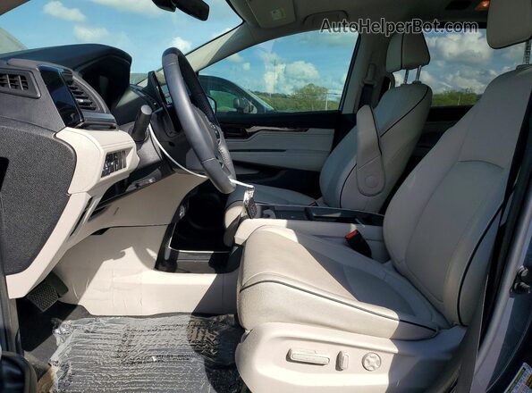 5FNRL6H81SB042791 2025 HONDA ODYSSEY Blue Vista interior delantera