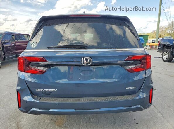 5FNRL6H81SB042791 2025 HONDA ODYSSEY Blue Vista trasera