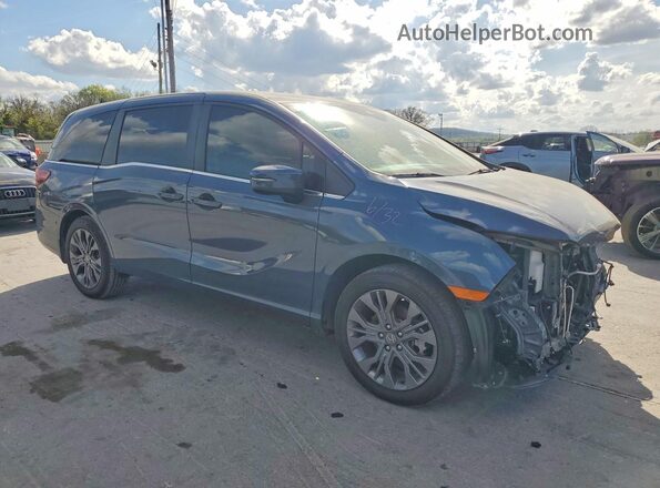 5FNRL6H81SB042791 2025 HONDA ODYSSEY Blue Delantero derecho