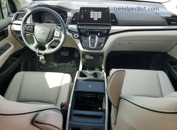 5FNRL6H81SB042791 2025 HONDA ODYSSEY Blue Vista del salpicadero