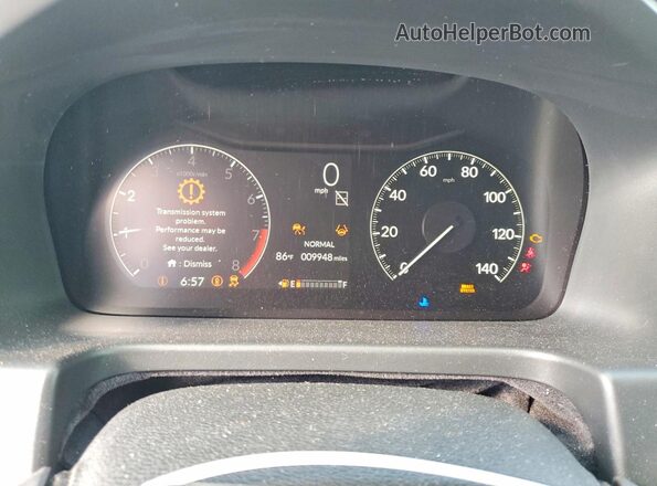 5FNRL6H81SB042791 2025 HONDA ODYSSEY Blue Vista del cuadro de instrumentos