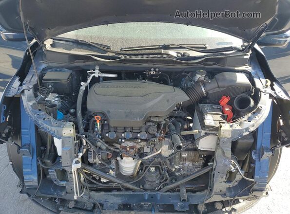 5FNRL6H81SB042791 2025 HONDA ODYSSEY Blue Vista del compartimento del motor