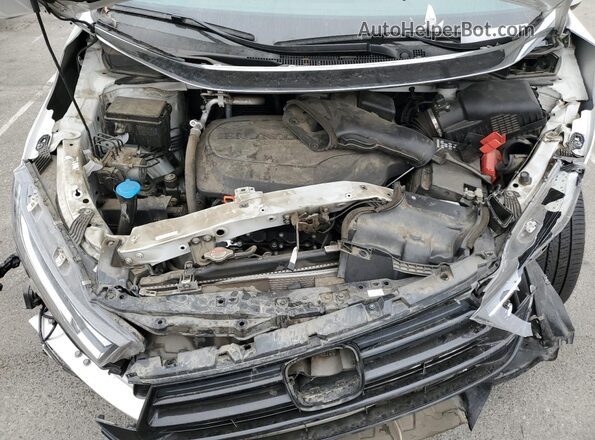 5FNRL6H82NB056204 2022 HONDA ODYSSEY Белый Вид подкапотного пространства
