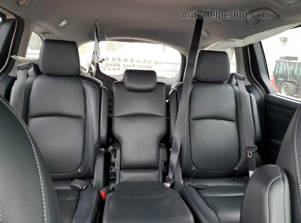 5FNRL6H82NB056204 2022 HONDA ODYSSEY Белый Вид задних сидений