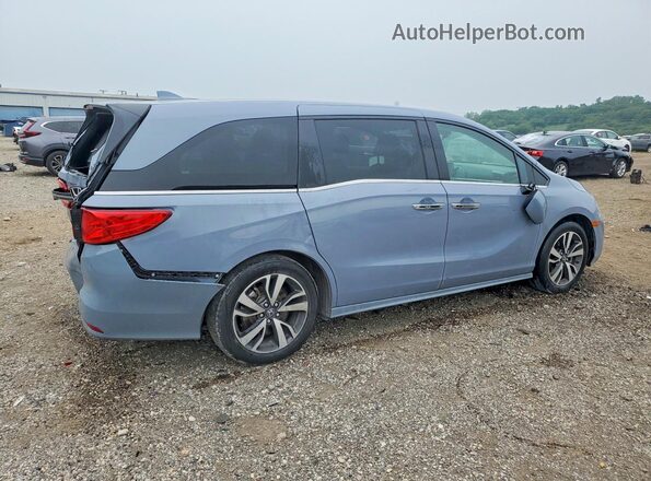 5FNRL6H82PB070333 2023 HONDA ODYSSEY Blue Rear right