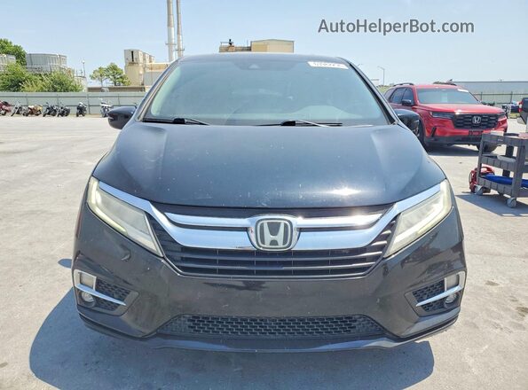 5FNRL6H83JB021682 2018 HONDA ODYSSEY Black Vista frontal