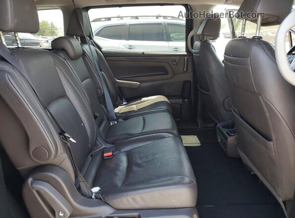 5FNRL6H83JB021682 2018 HONDA ODYSSEY Black Vista interior trasera