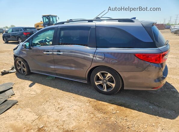 5FNRL6H83JB021942 2018 HONDA ODYSSEY Gray Tył lewy