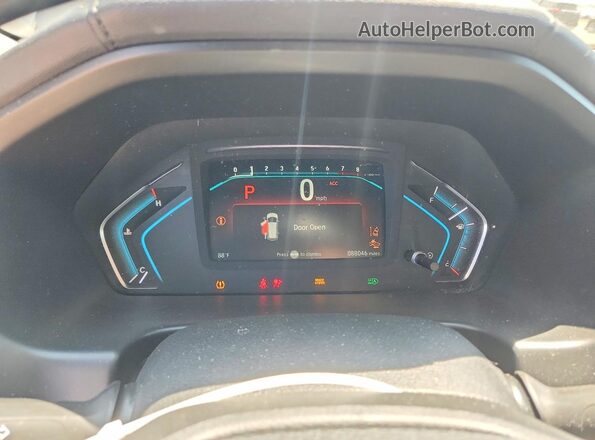 5FNRL6H83JB021942 2018 HONDA ODYSSEY Gray Widok zestawu wskaźników
