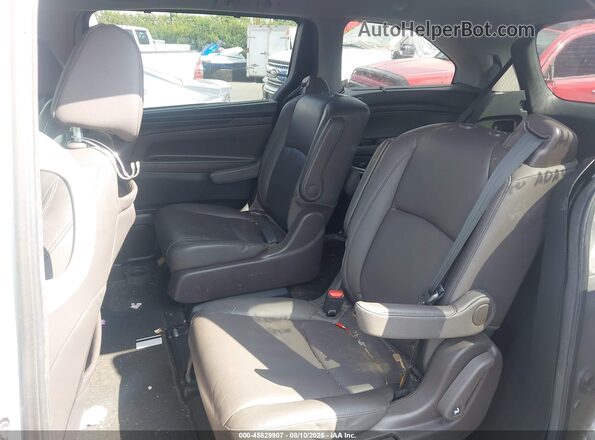 5FNRL6H83JB052107 2018 HONDA ODYSSEY Gray VIN კოდის სტიკერის ხედი