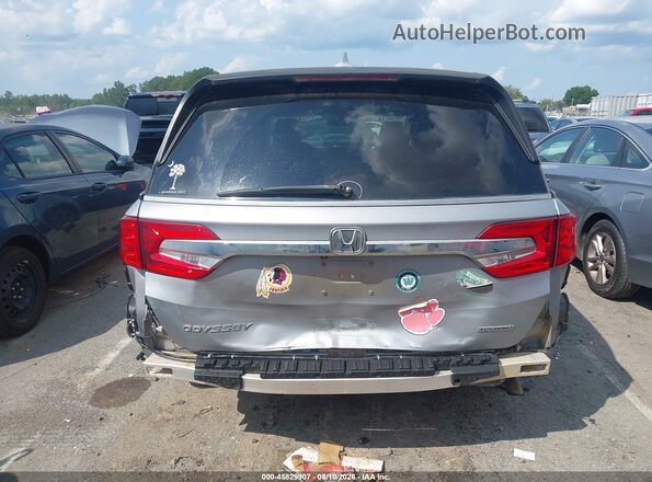 5FNRL6H83JB052107 2018 HONDA ODYSSEY Gray 