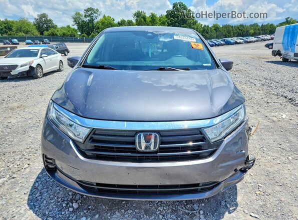 5FNRL6H83MB025946 2021 HONDA ODYSSEY Gray Դիմացի տեսք