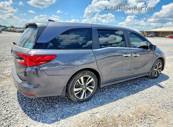5FNRL6H83MB025946 2021 HONDA ODYSSEY Gray Հետևի աջ