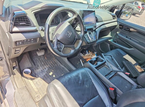 5FNRL6H83MB025946 2021 HONDA ODYSSEY Gray Առջևի վահանակի տեսք