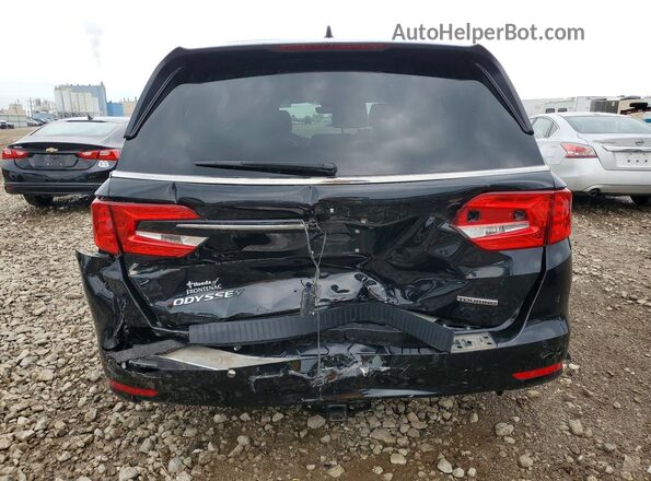5FNRL6H83MB027745 2021 HONDA ODYSSEY Black Rear view