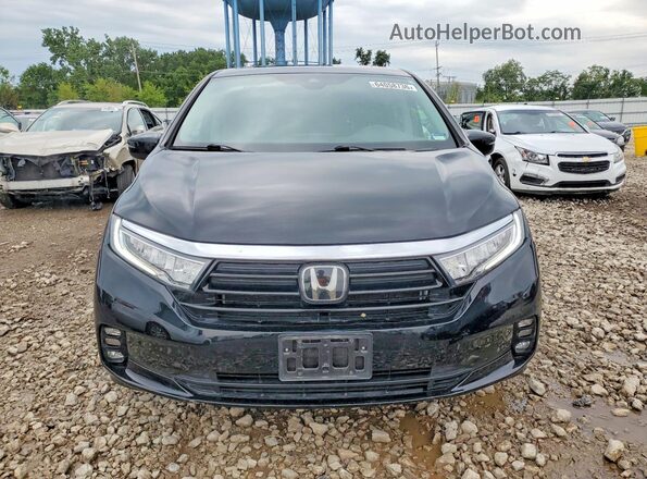 5FNRL6H83MB027745 2021 HONDA ODYSSEY Black Front view