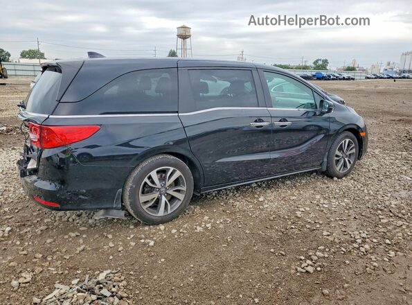 5FNRL6H83MB027745 2021 HONDA ODYSSEY Black Rear right