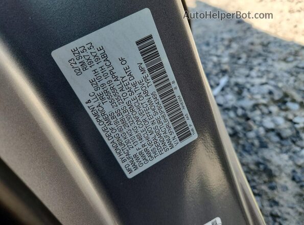 5FNRL6H83PB043495 2023 HONDA ODYSSEY Silver Вид наклейки з VIN-кодом