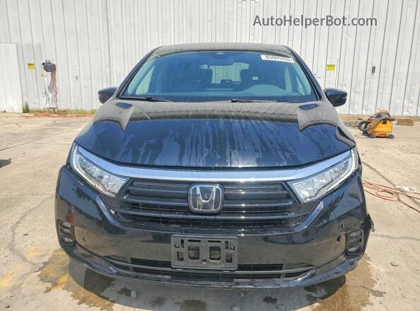 5FNRL6H83RB074541 2024 HONDA ODYSSEY Black წინა ხედი