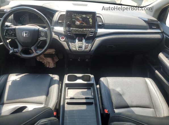 5FNRL6H83RB074541 2024 HONDA ODYSSEY Black წინა პანელის ხედი