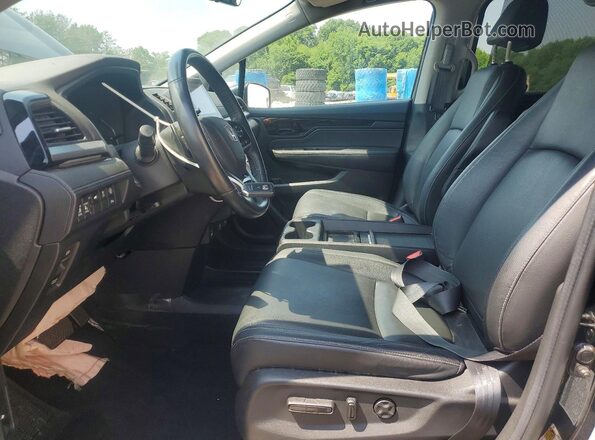 5FNRL6H83RB074541 2024 HONDA ODYSSEY Black წინა სალონის ხედი