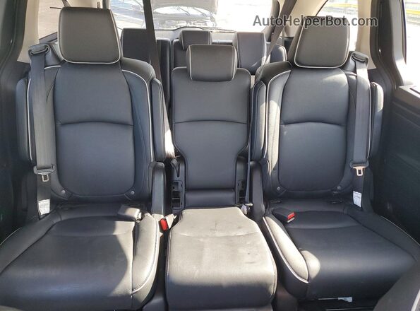 5FNRL6H83SB025555 2025 HONDA ODYSSEY Black Հետևի նստատեղերի տեսք