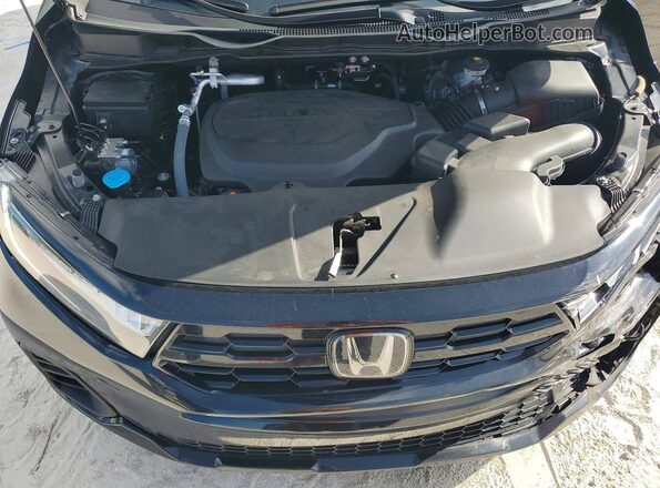 5FNRL6H83SB025555 2025 HONDA ODYSSEY Black Շարժիչի բաժամունքի տեսք